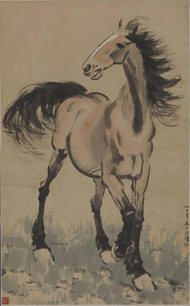 奔腾的精神——徐悲鸿中国画展暨从徐悲鸿的贵州土纸开始——中国美术创新体验作品展在中国美术馆开幕(图14)