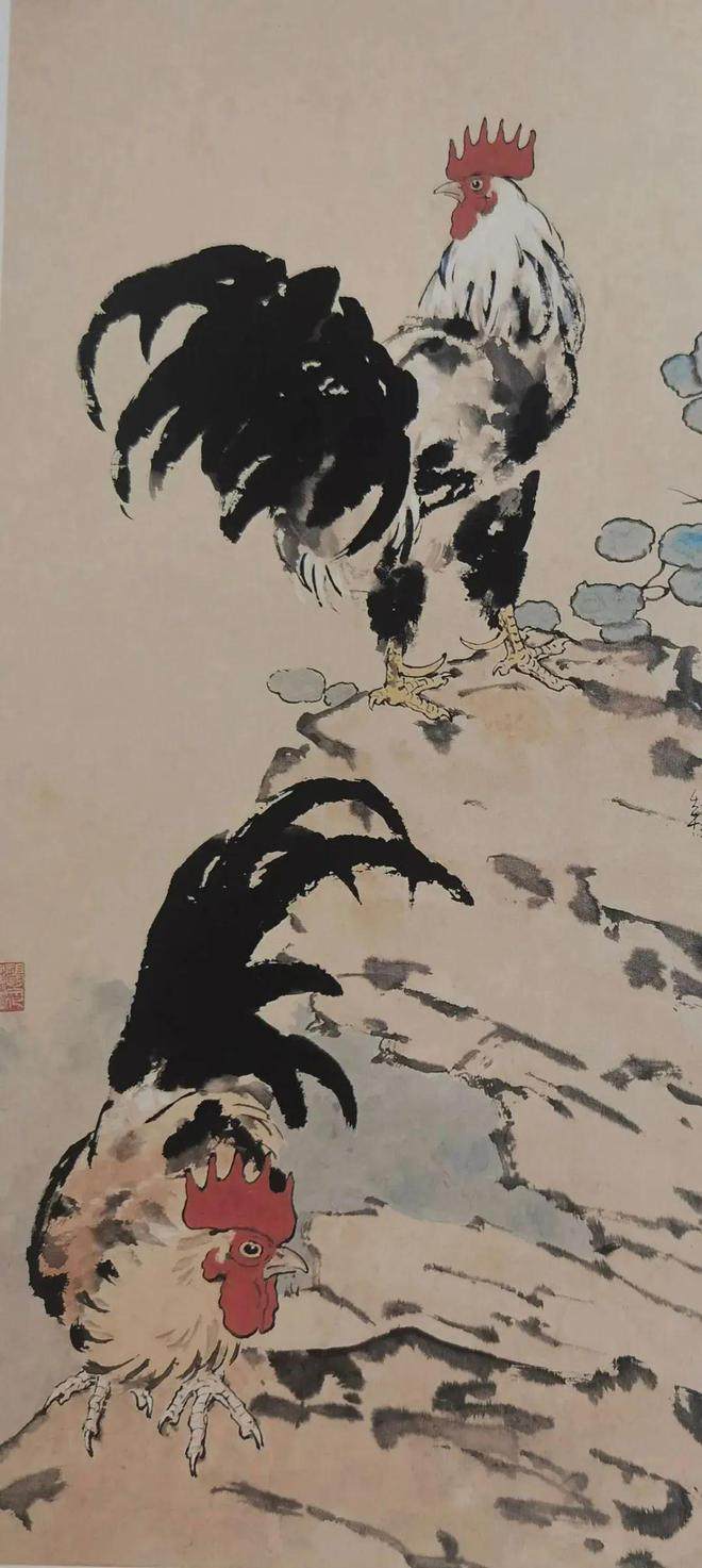 奔腾的精神——徐悲鸿中国画展暨从徐悲鸿的贵州土纸开始——中国美术创新体验作品展在中国美术馆开幕(图32)