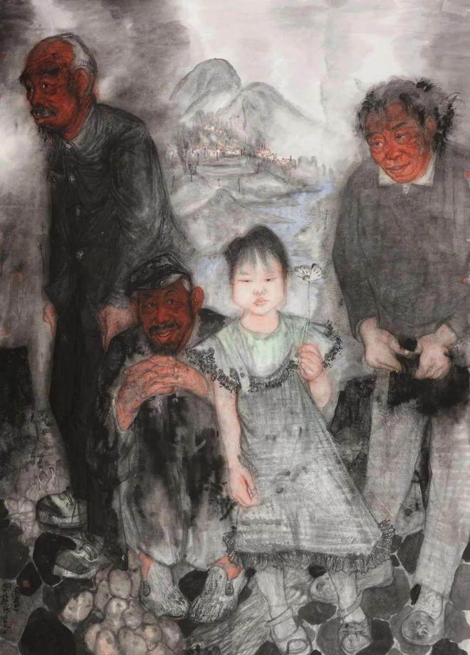 奔腾的精神——徐悲鸿中国画展暨从徐悲鸿的贵州土纸开始——中国美术创新体验作品展在中国美术馆开幕(图37)