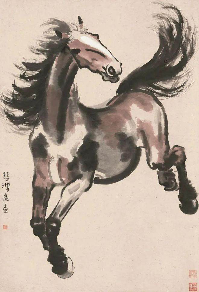 奔腾的精神——徐悲鸿中国画展暨从徐悲鸿的贵州土纸开始——中国美术创新体验作品展在中国美术馆开幕(图30)