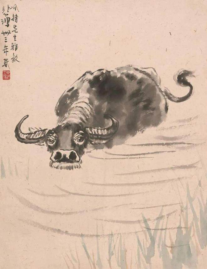 奔腾的精神——徐悲鸿中国画展暨从徐悲鸿的贵州土纸开始——中国美术创新体验作品展在中国美术馆开幕(图29)