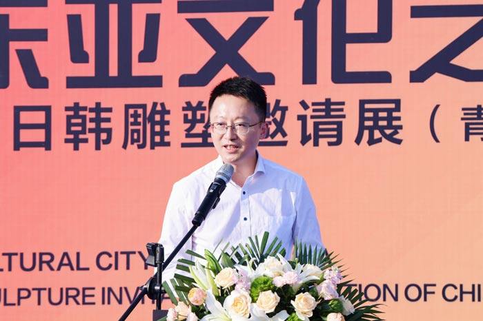 2023“东亚文化之都：中日韩雕塑邀请展”首展在青岛正式开幕(图6)