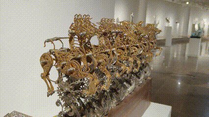 2023“东亚文化之都：中日韩雕塑邀请展”首展在青岛正式开幕(图28)