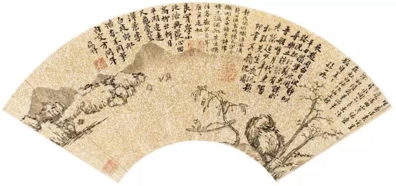 明 沈周 疏树西风图.jpg