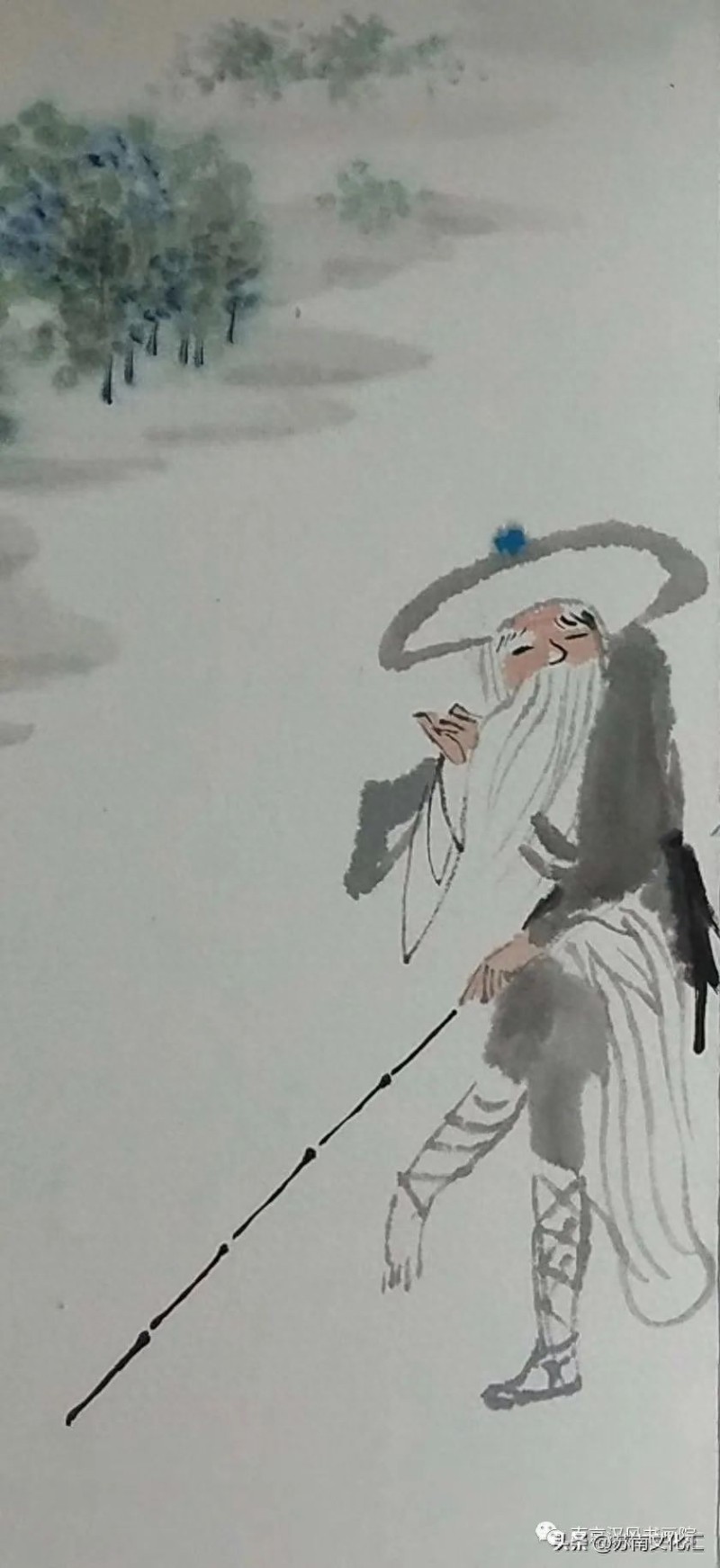 著名戏剧人物画家高马得传承人《高晴、高多姐弟画展》追记(图87)
