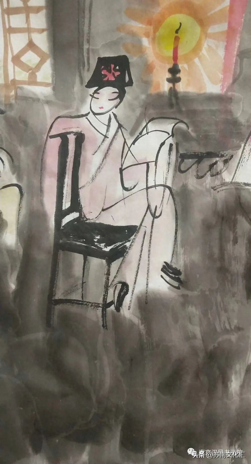 著名戏剧人物画家高马得传承人《高晴、高多姐弟画展》追记(图86)