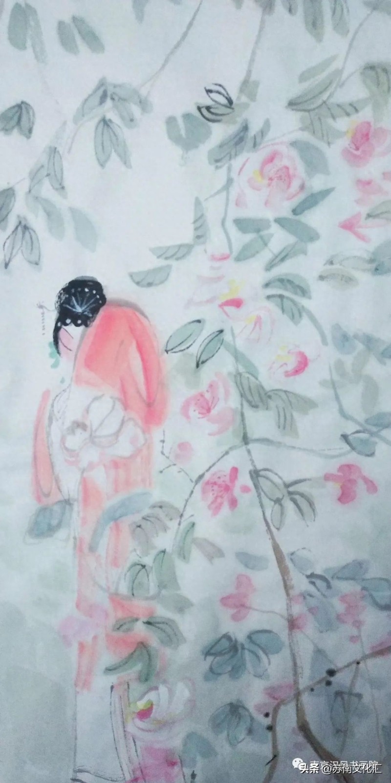 著名戏剧人物画家高马得传承人《高晴、高多姐弟画展》追记(图88)