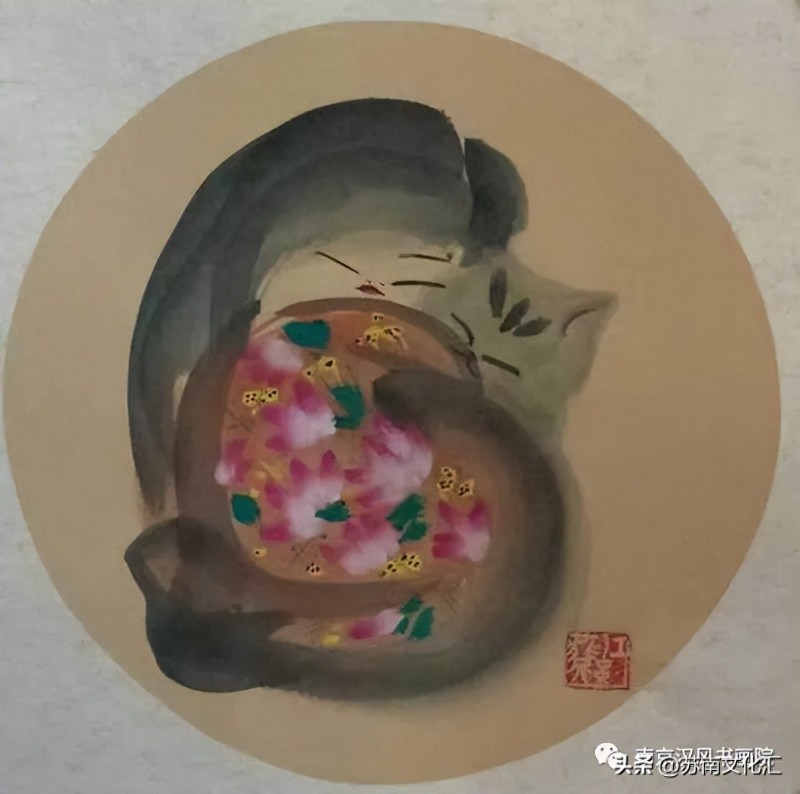 著名戏剧人物画家高马得传承人《高晴、高多姐弟画展》追记(图99)