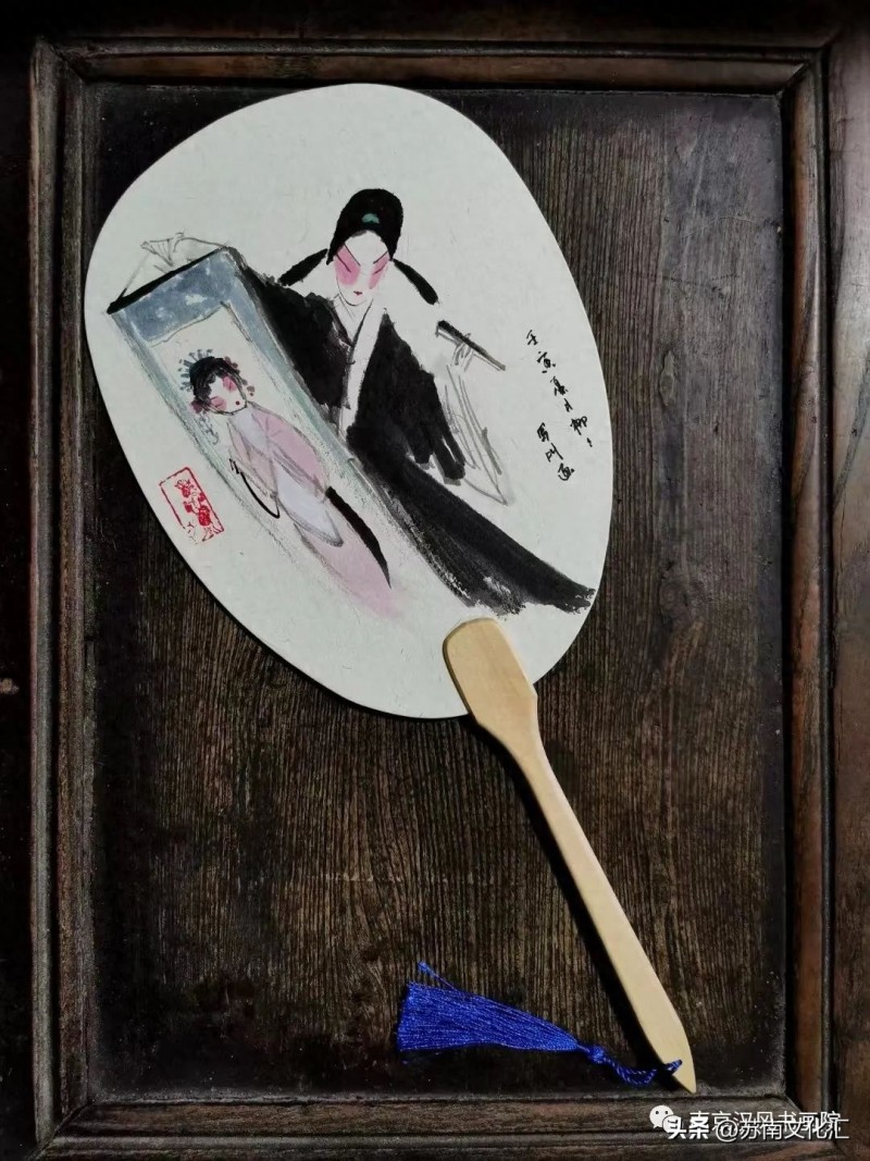 著名戏剧人物画家高马得传承人《高晴、高多姐弟画展》追记(图100)