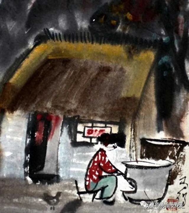 著名戏剧人物画家高马得传承人《高晴、高多姐弟画展》追记(图7)