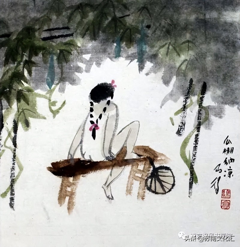 著名戏剧人物画家高马得传承人《高晴、高多姐弟画展》追记(图8)