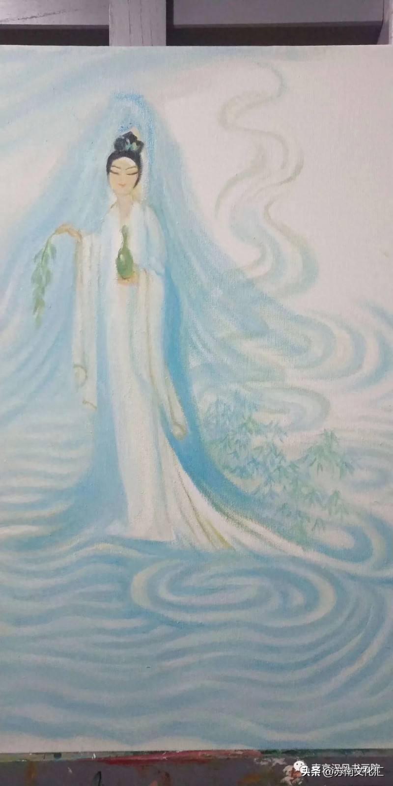 著名戏剧人物画家高马得传承人《高晴、高多姐弟画展》追记(图17)