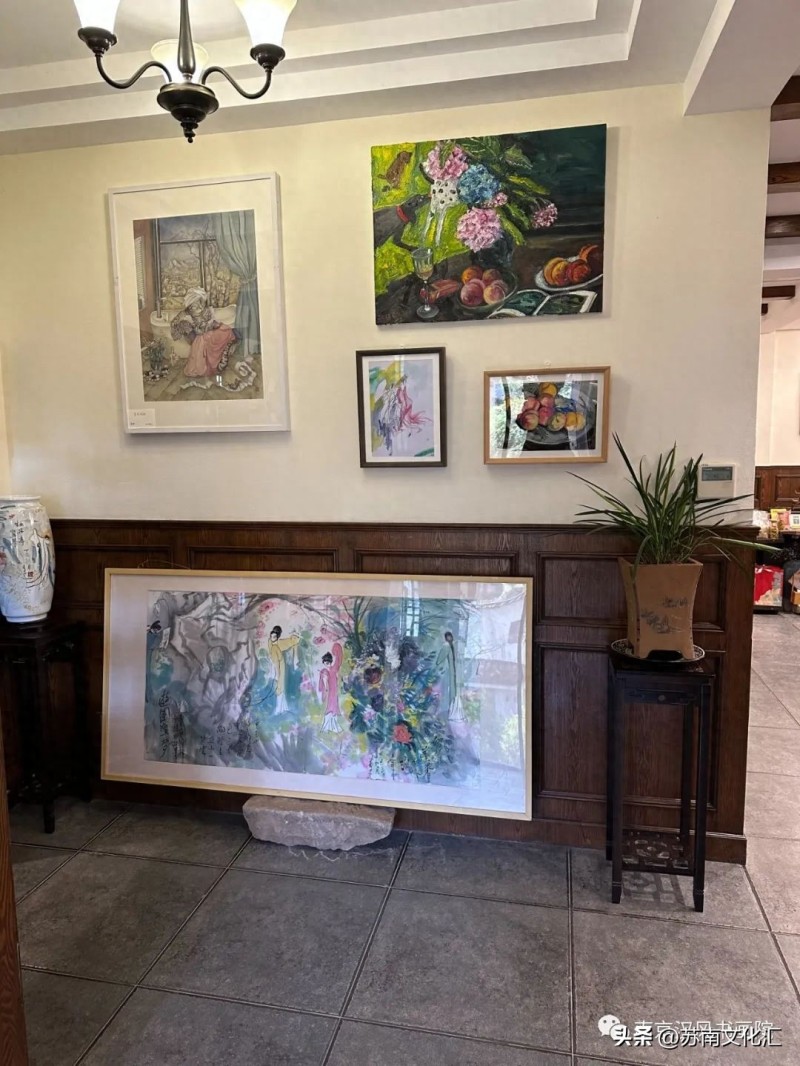 著名戏剧人物画家高马得传承人《高晴、高多姐弟画展》追记(图39)