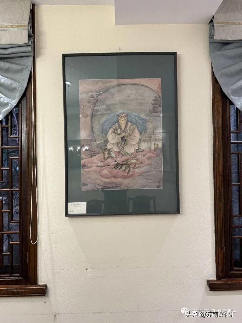 著名戏剧人物画家高马得传承人《高晴、高多姐弟画展》追记(图43)