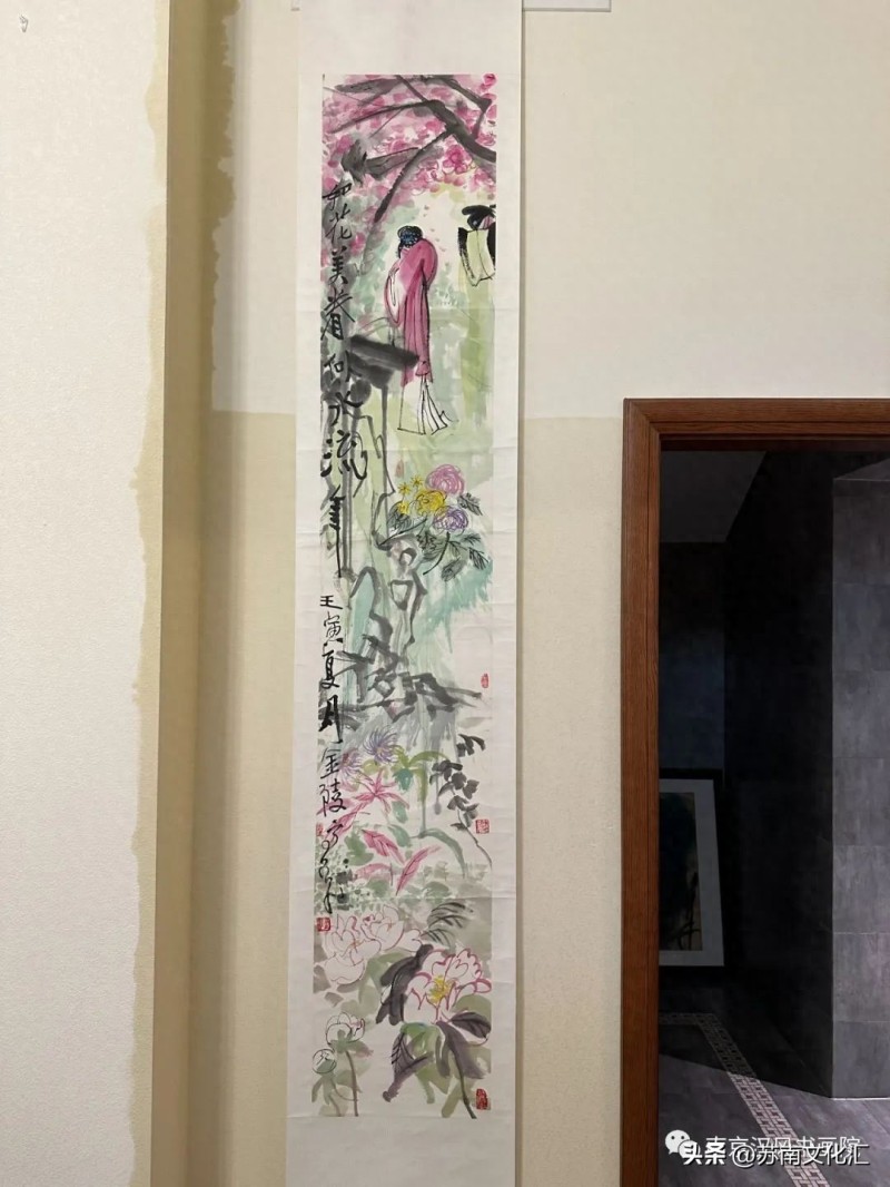 著名戏剧人物画家高马得传承人《高晴、高多姐弟画展》追记(图50)