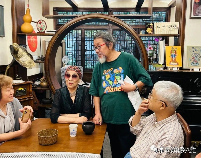 著名戏剧人物画家高马得传承人《高晴、高多姐弟画展》追记(图64)