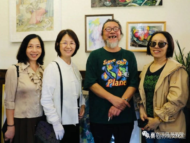 著名戏剧人物画家高马得传承人《高晴、高多姐弟画展》追记(图66)