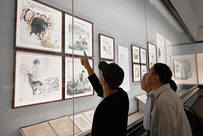 潘天寿纪念馆 | 风清骨峻——吴永良中国画笔墨传习展(图4)