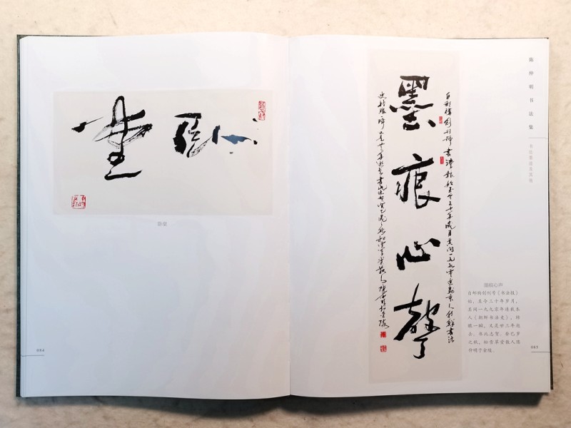 高情灏气翰墨香——《墨痕心迹· 陈仲明书法集》序(图16)