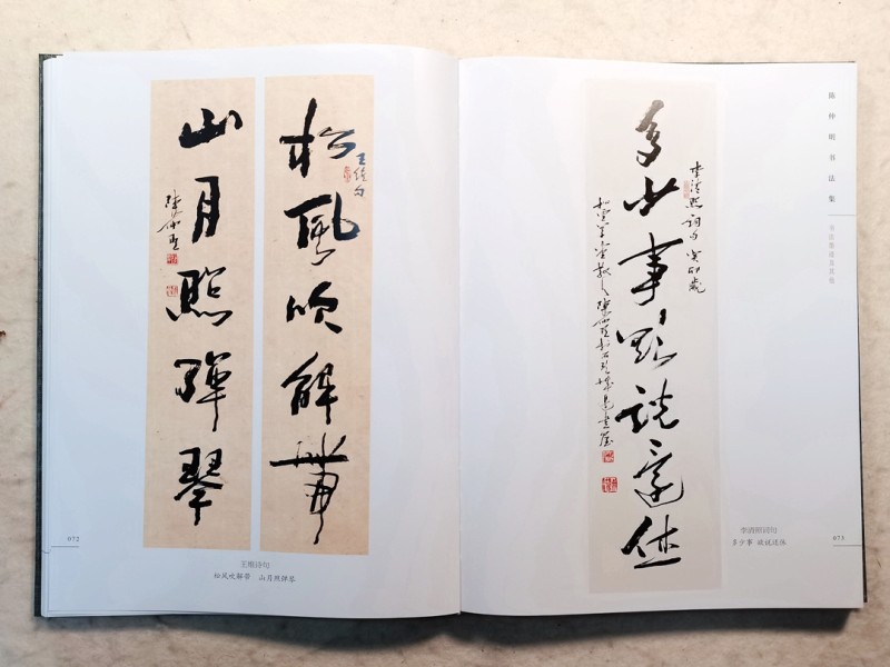 高情灏气翰墨香——《墨痕心迹· 陈仲明书法集》序(图14)