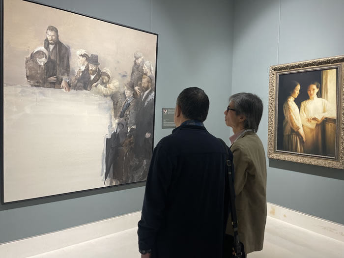 “宽阔的现实主义：中国与西班牙当代油画展”（首展）在杭州全山石艺术中心开幕(图36)