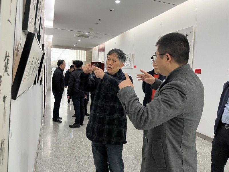 献礼学院70周年校庆“衡志书法作品展”(图12)