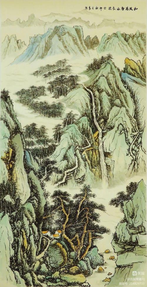 墨道修心——古良常山水畫會5周年作品展暨中國畫名家邀請展（上）(圖48)
