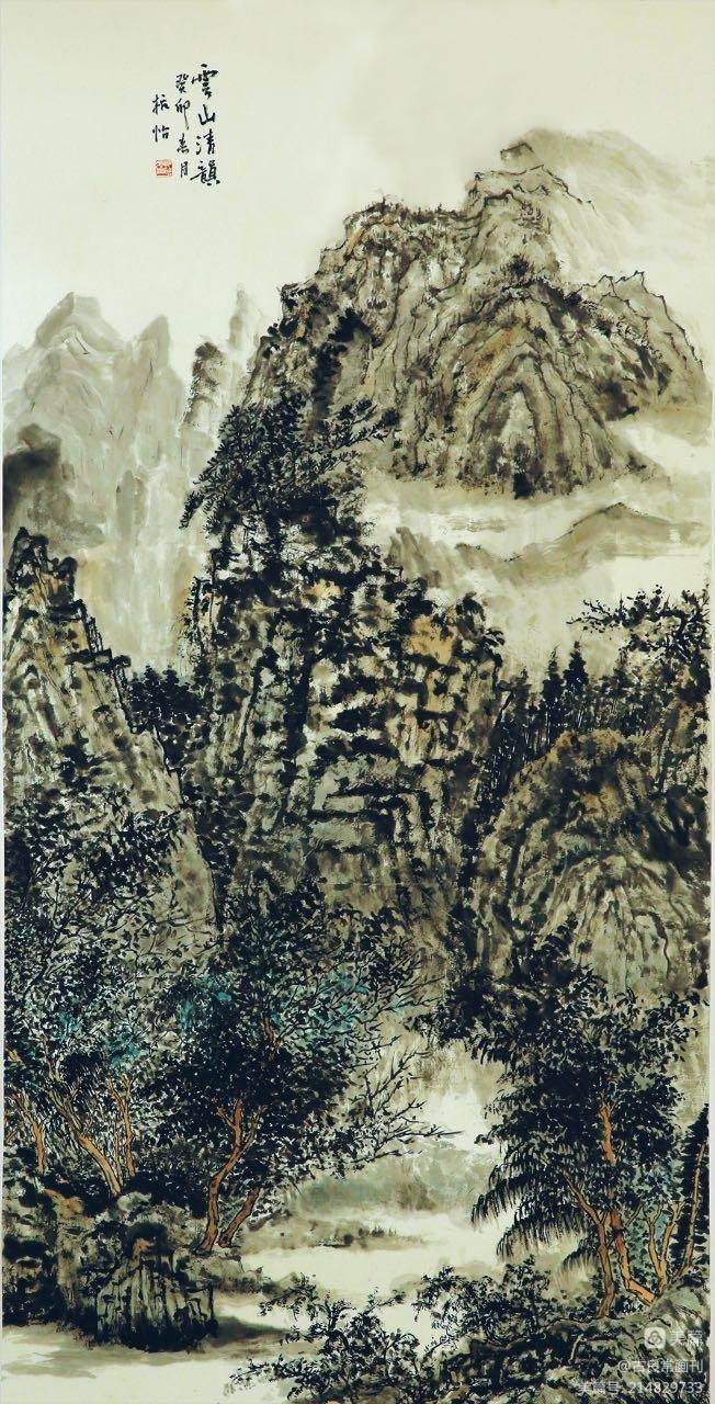 墨道修心——古良常山水画会5周年作品展暨中国画名家邀请展（上）(图66)