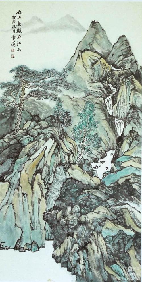 墨道修心——古良常山水畫會5周年作品展暨中國畫名家邀請展（上）(圖82)