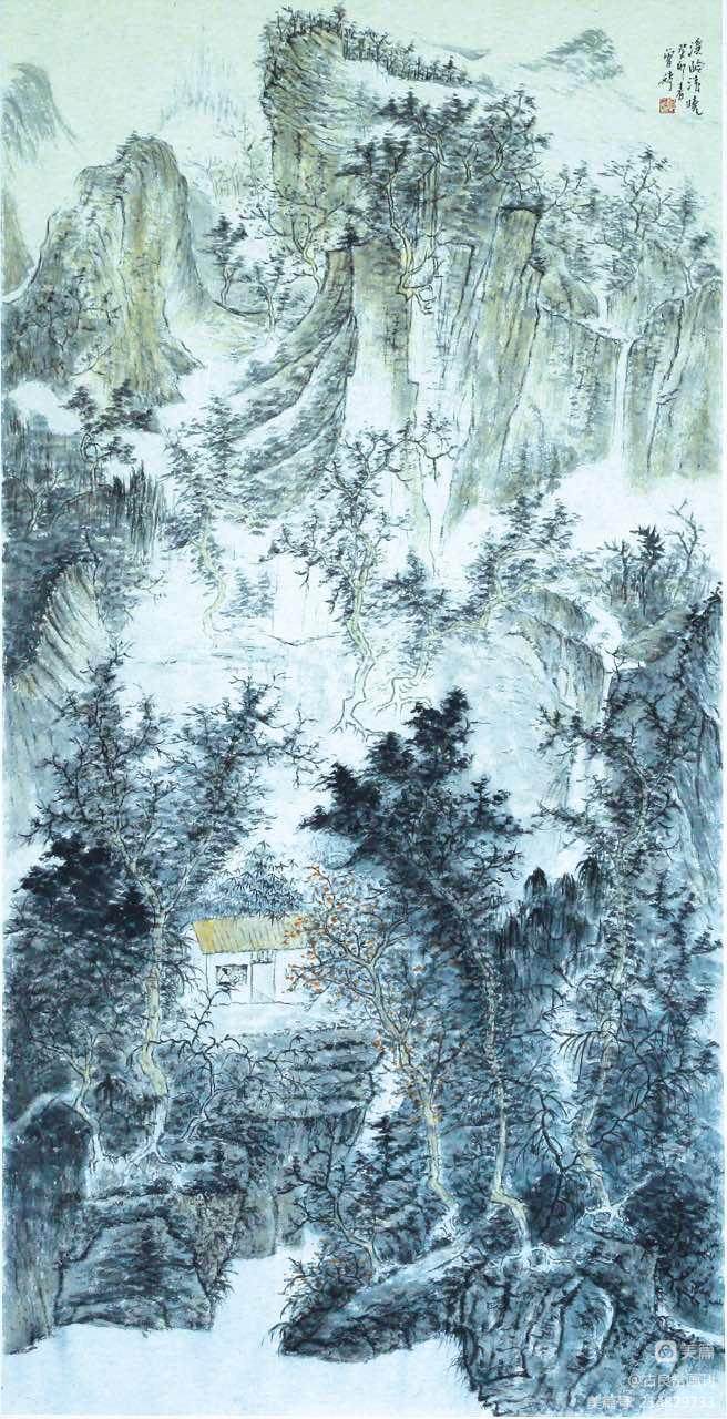 墨道修心——古良常山水画会5周年作品展暨中国画名家邀请展（上）(图90)