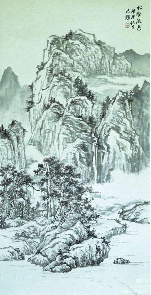 墨道修心——古良常山水畫會5周年作品展暨中國畫名家邀請展（上）(圖98)