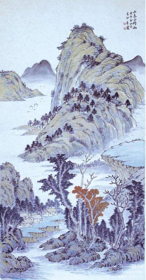 墨道修心——古良常山水畫會5周年作品展暨中國畫名家邀請展（上）(圖108)