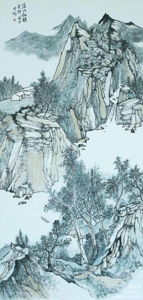 墨道修心——古良常山水畫會5周年作品展暨中國畫名家邀請展（上）(圖106)