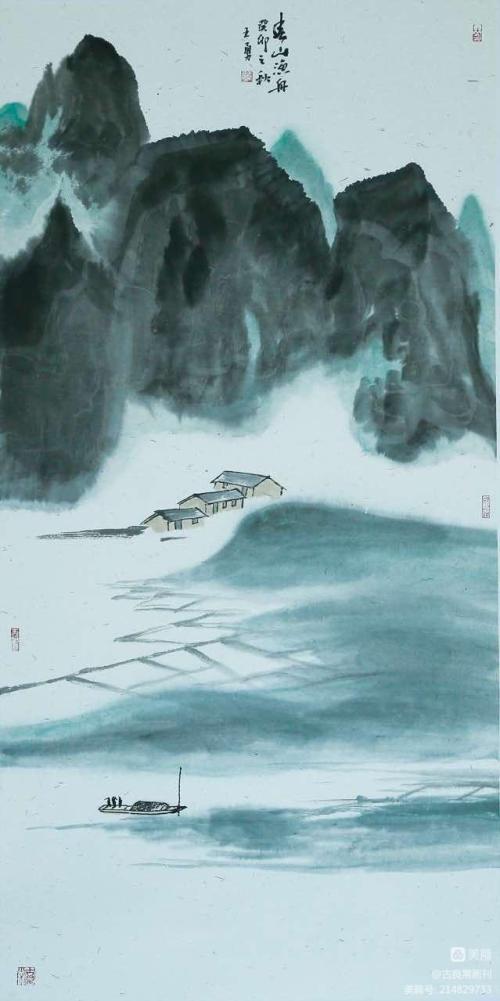 墨道修心——古良常山水畫會5周年作品展暨中國畫名家邀請展（上）(圖120)