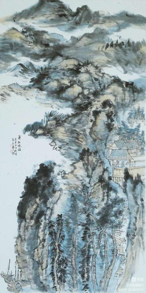 墨道修心——古良常山水畫會5周年作品展暨中國畫名家邀請展（上）(圖122)