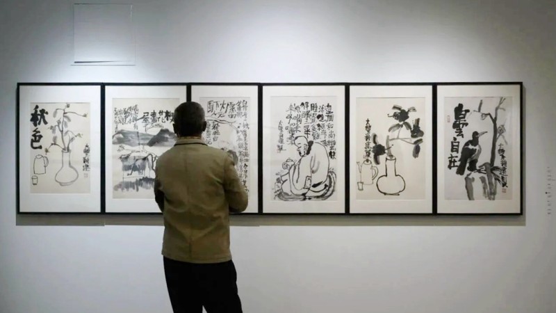 南视觉美术馆 | 朱新建的经典部分参展作品将于2024经典迎春拍卖精彩呈现(图17)