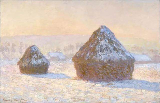 莫奈笔下的雪景，让世界免去纷扰  让内心重回平静(图22)