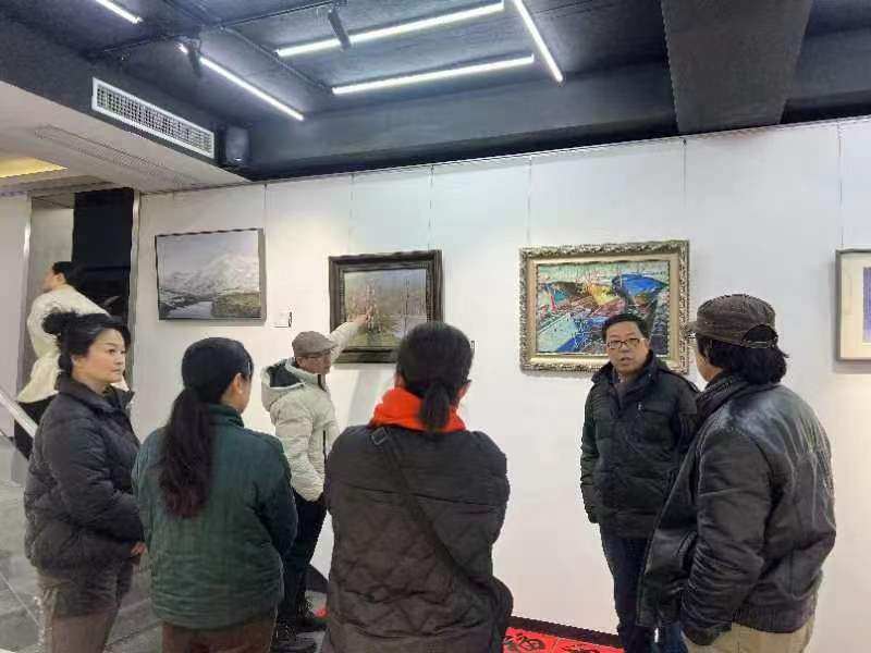 《岁月无声》——江苏省美术家协会省直分会作品邀请展开幕(图8)