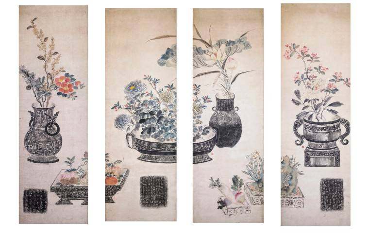 江海毓秀——江苏省江海博物馆藏明清以来精品书画展(图7)