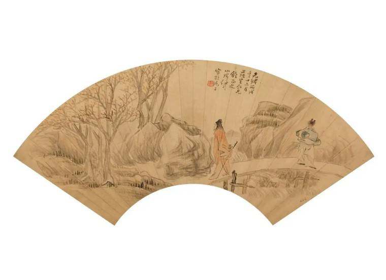 江海毓秀——江苏省江海博物馆藏明清以来精品书画展(图14)