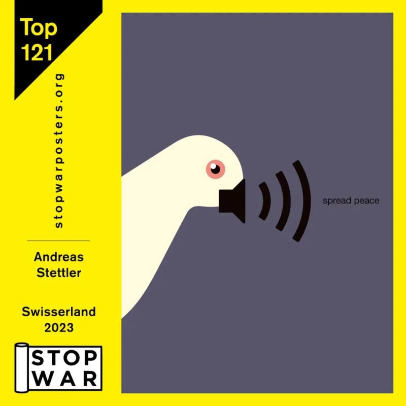和平 | STOP WAR国际插画海报展作品选/之二(图11)