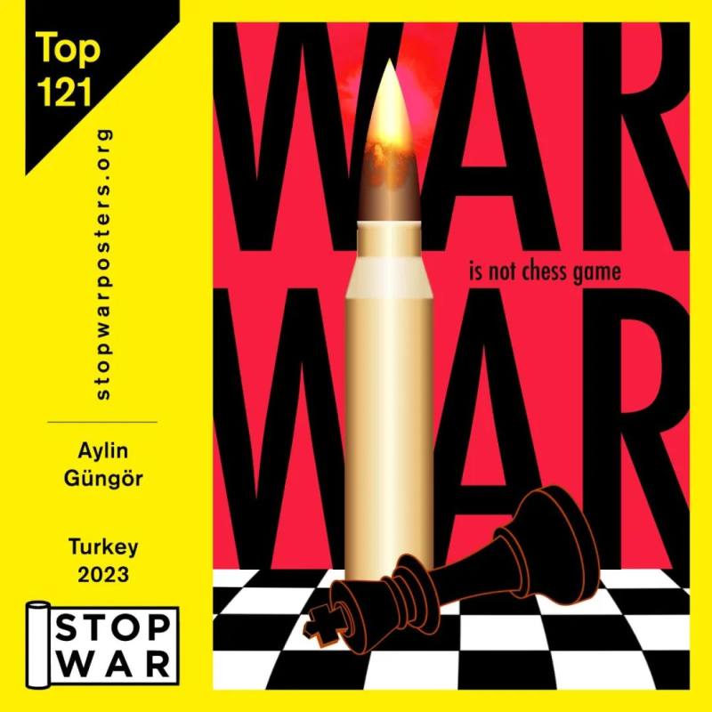 和平 | STOP WAR国际插画海报展作品选/之二(图20)
