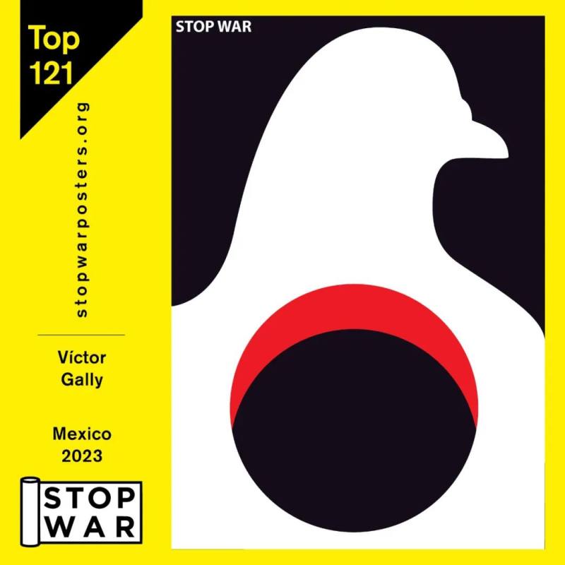 和平 | STOP WAR国际插画海报展作品选/之二(图33)