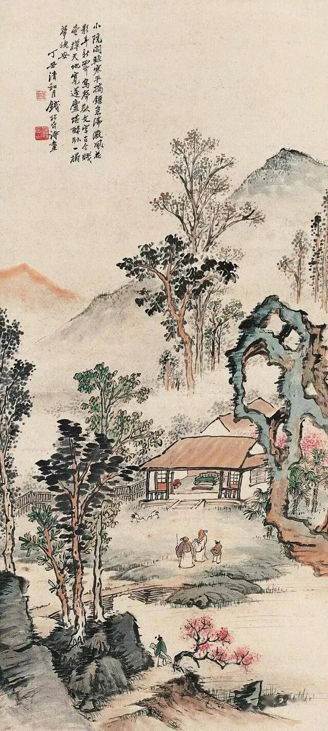 经典| 钱松喦山水： 笔墨苍郁写河山_长三角美术家网