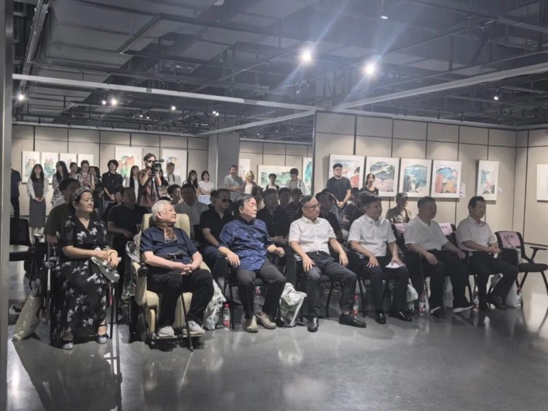 “传承 —— 华拓、万里君师徒中国画高校联展”走进东南大学(图2)