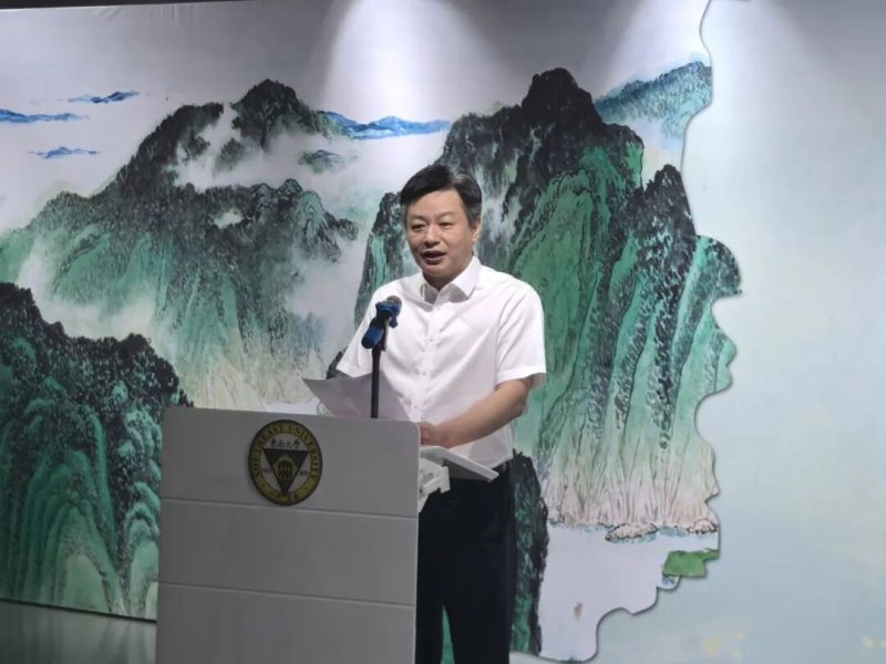 “传承 —— 华拓、万里君师徒中国画高校联展”走进东南大学(图4)