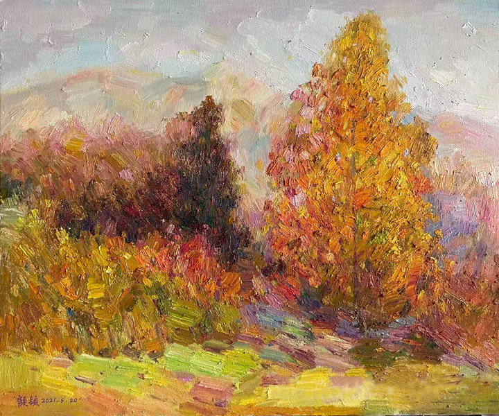 墨彩寻路:顾颖的画与道(图2) 墨彩寻路:顾颖的画与道(图2)