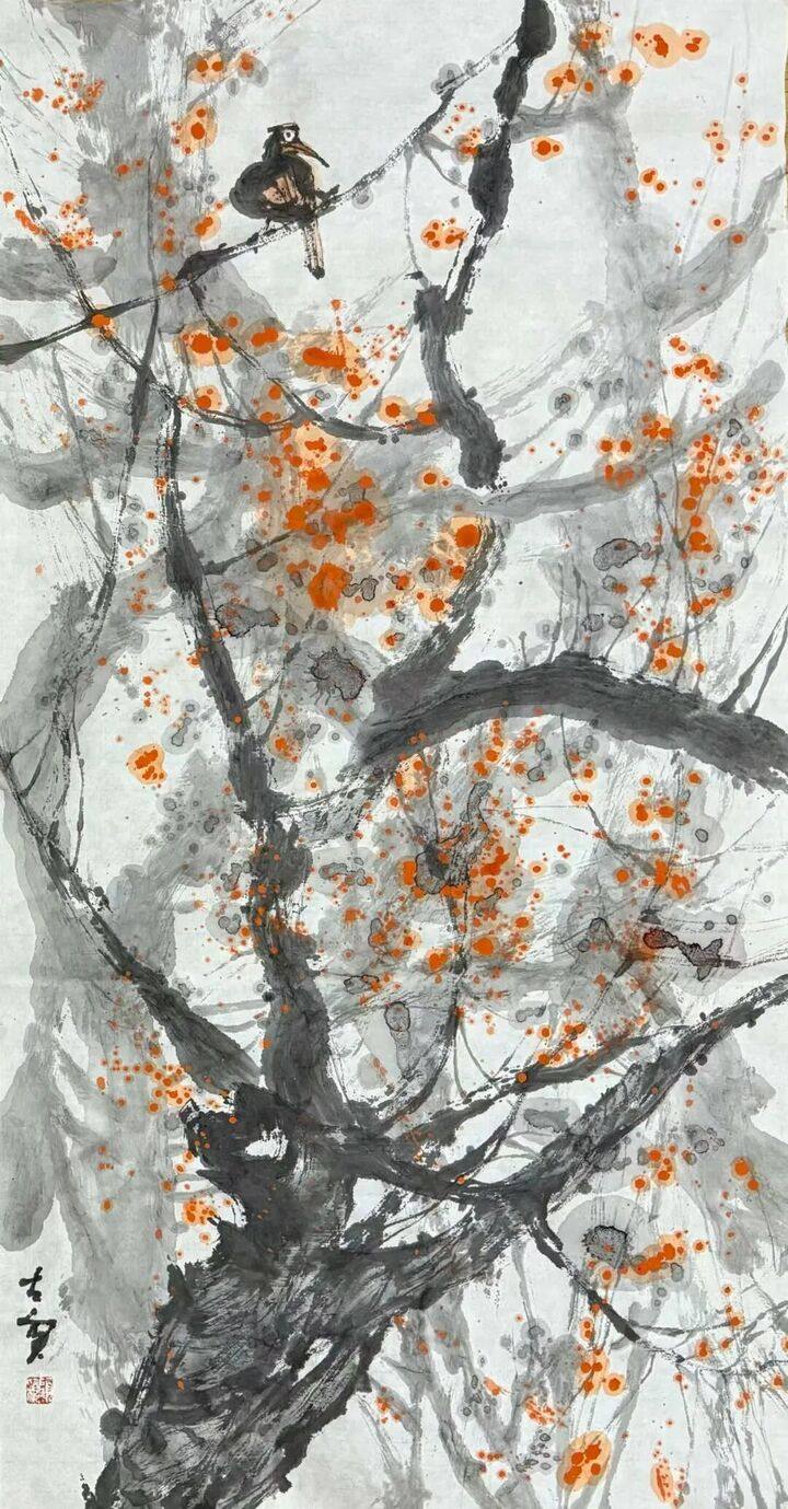 墨彩寻路:顾颖的画与道(图3) 墨彩寻路:顾颖的画与道(图3)