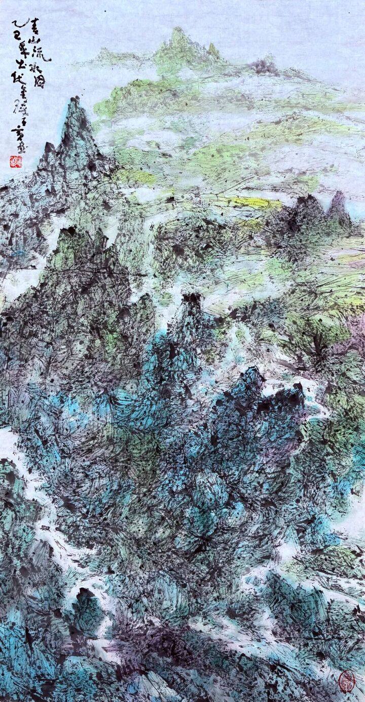 墨彩寻路:顾颖的画与道(图5) 墨彩寻路:顾颖的画与道(图5)