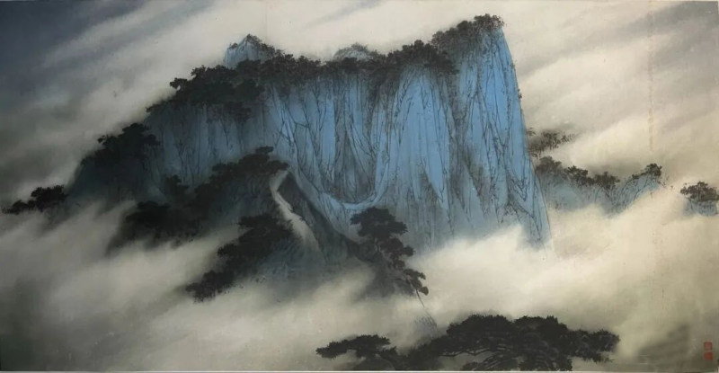 胡正良｜李长白与《朝元仙仗图》：补千年缺憾，续国画传承(图21)